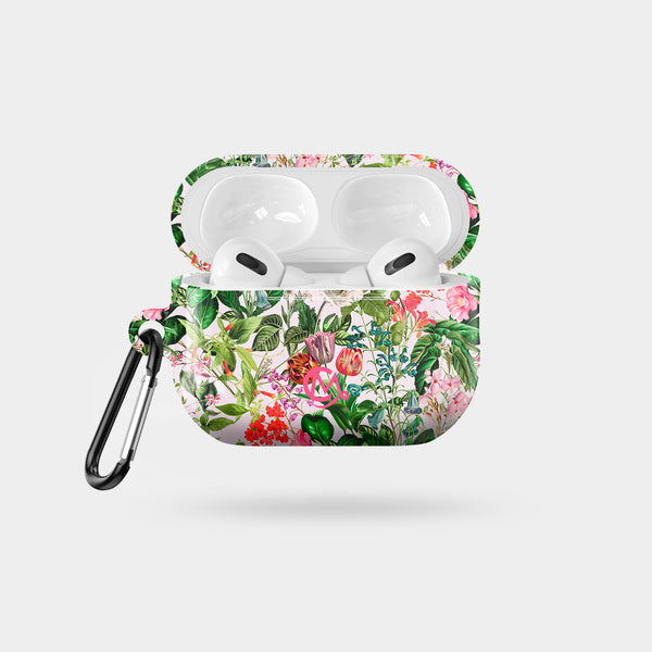 Summer Bloom - Glossy Tough AirPods Case