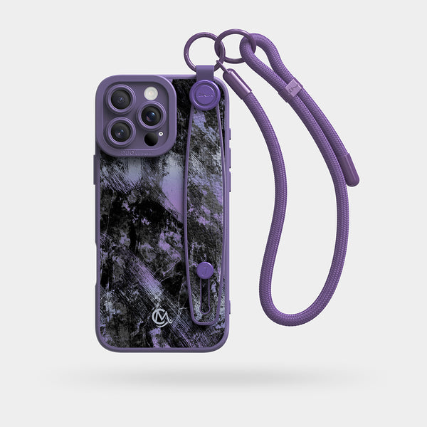 Life In Memory - Wrist Strap Liquid Silicone iPhone Case