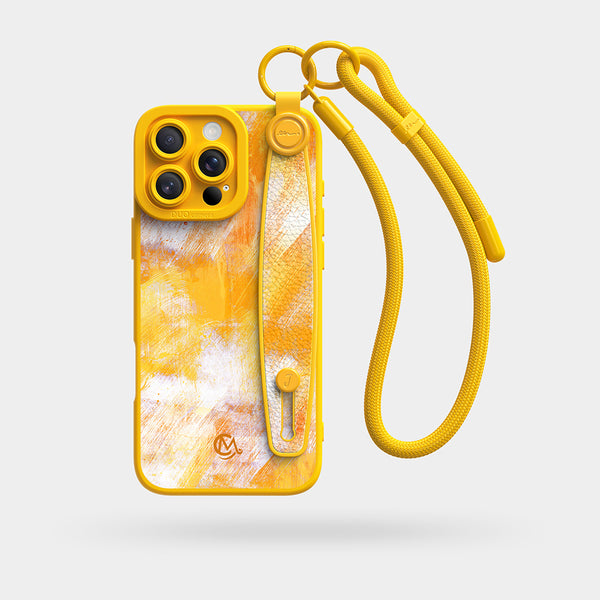 Endless Summer - Wrist Strap Liquid Silicone iPhone Case