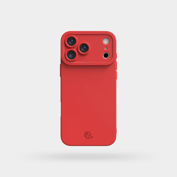 Pupil (Red) Liquid Silicone iPhone Case