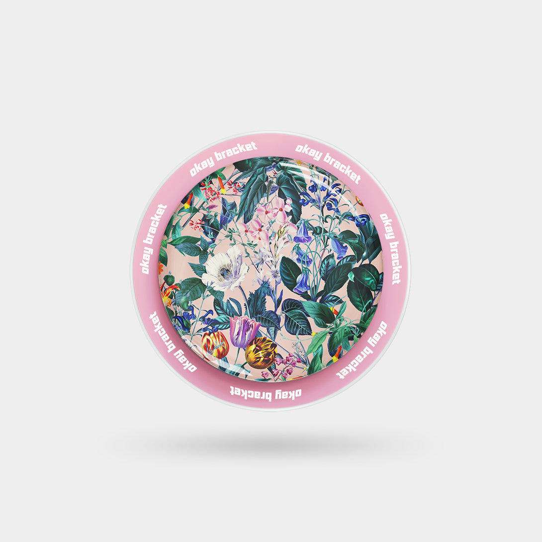 Pink Back Garden - Airbag Grip For MagSafe
