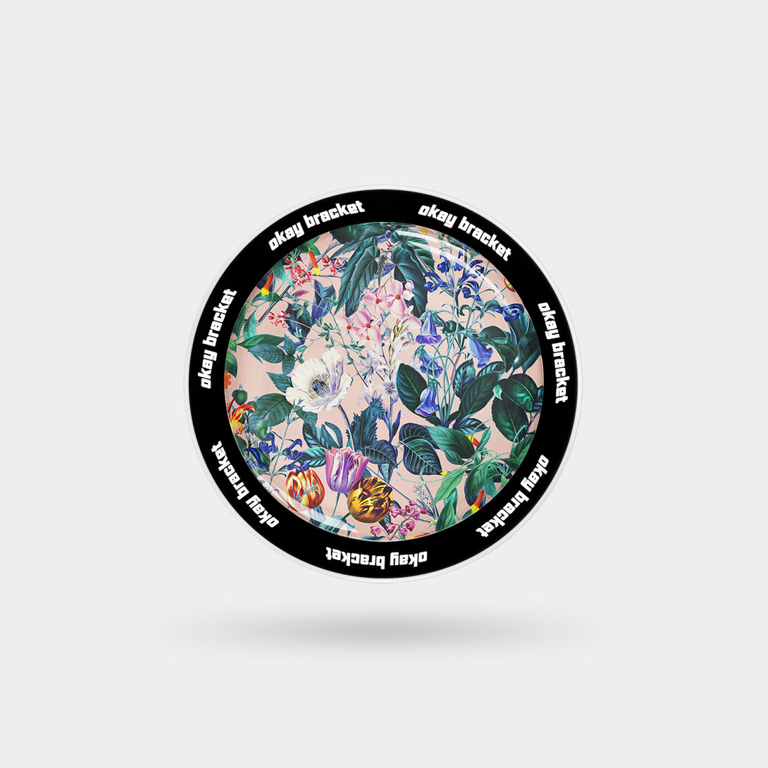 Pink Back Garden - Airbag Grip For MagSafe