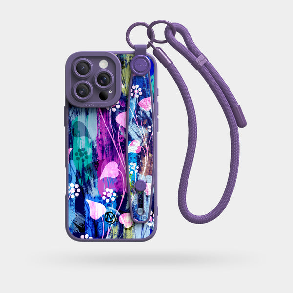Cute Ornament - Wrist Strap Liquid Silicone iPhone Case