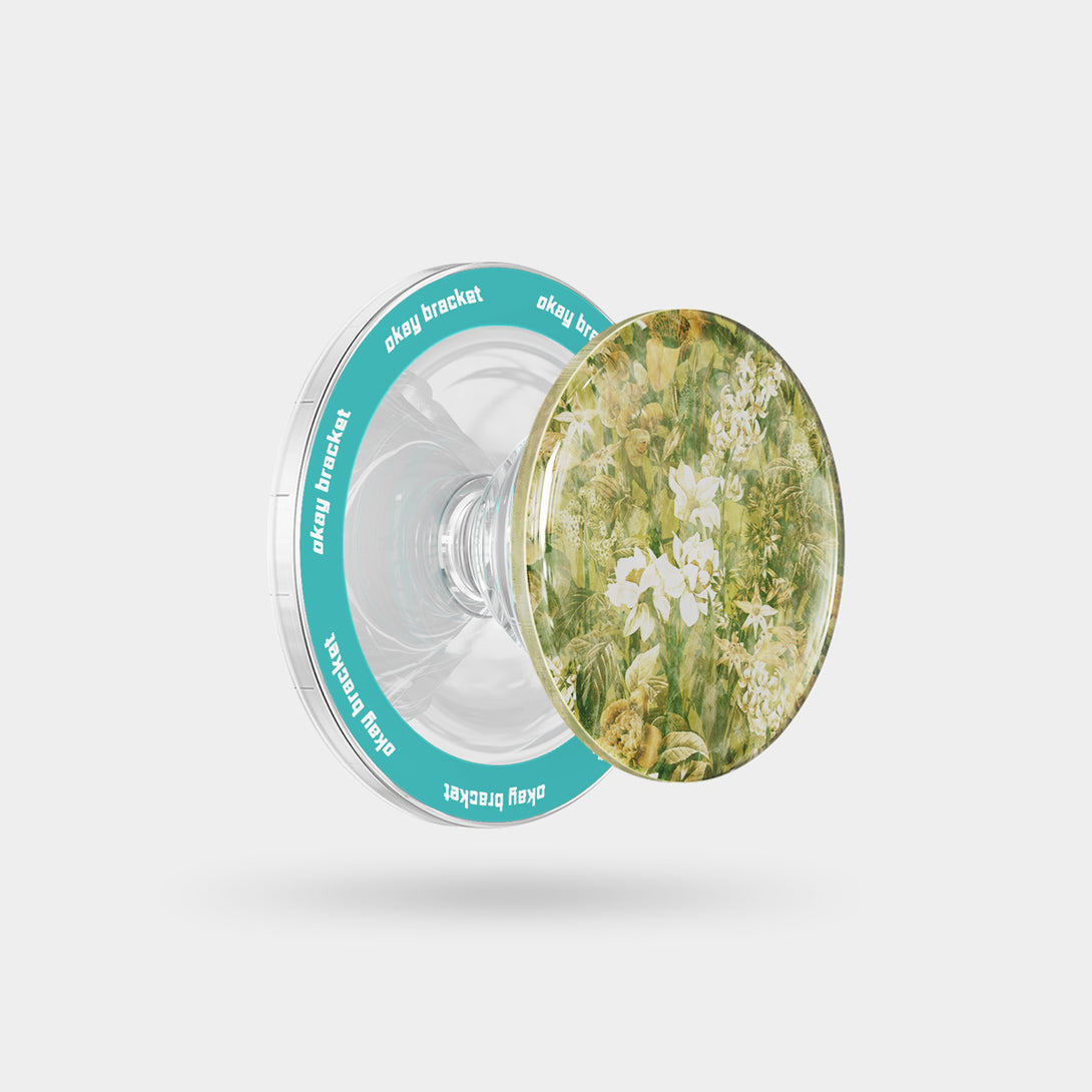 Ginger Flowers - Airbag Grip For MagSafe