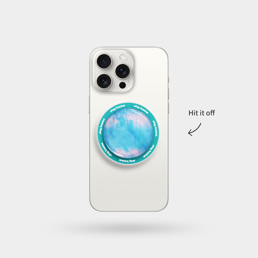 Girl's Thoughts - Airbag Grip For MagSafe