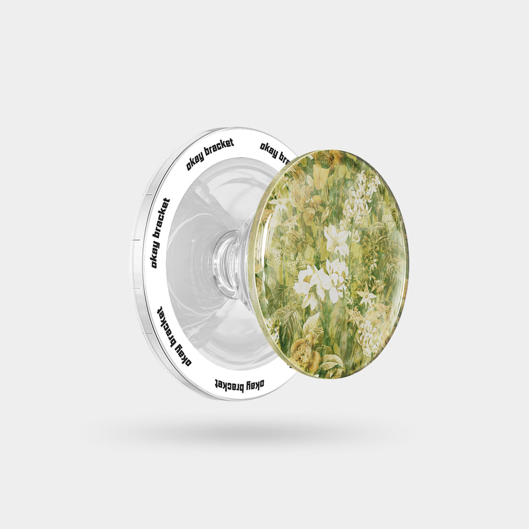 Ginger Flowers - Airbag Grip For MagSafe