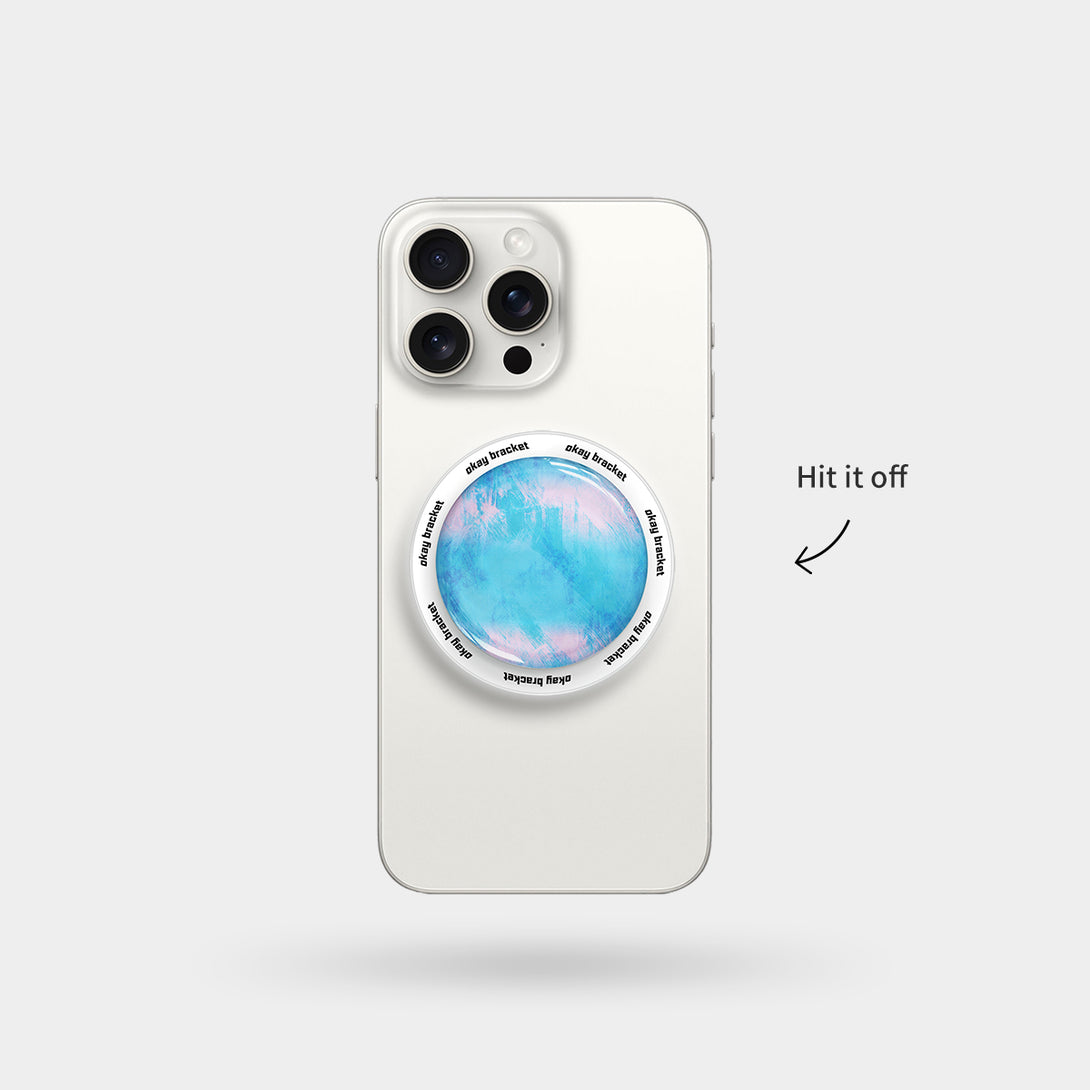 Girl's Thoughts - Airbag Grip For MagSafe