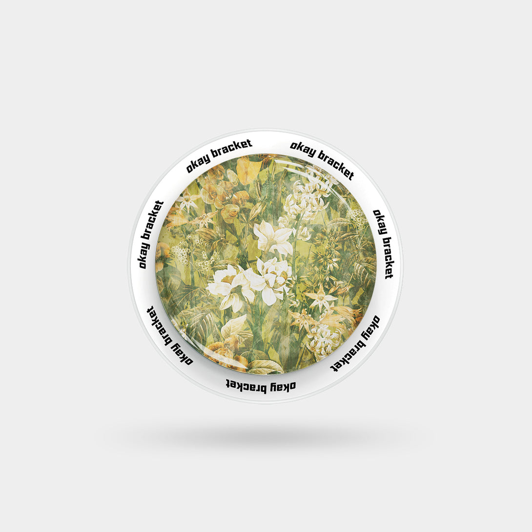 Ginger Flowers - Airbag Grip For MagSafe