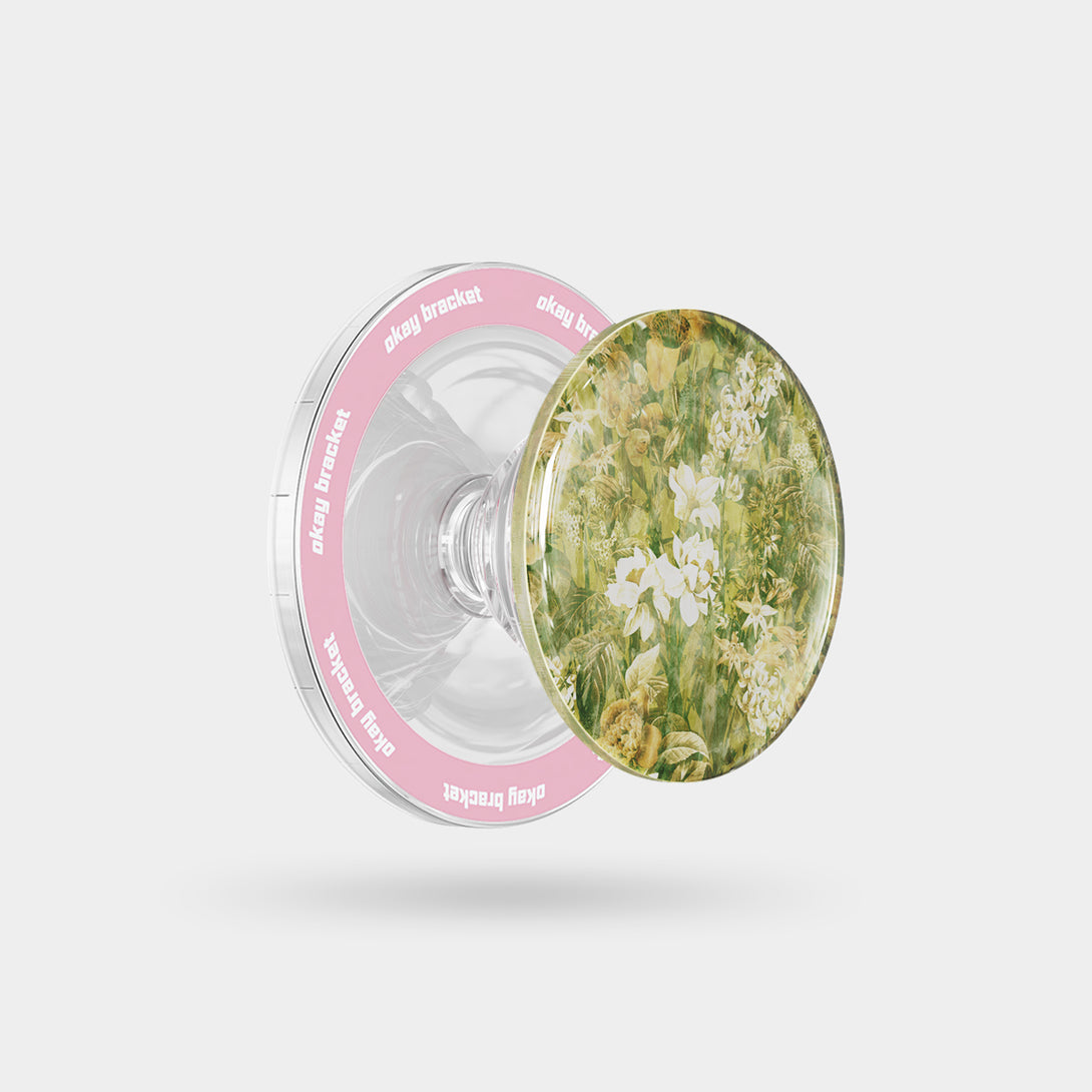 Ginger Flowers - Airbag Grip For MagSafe