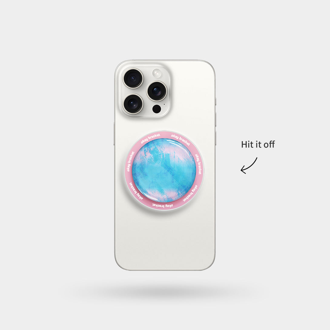 Girl's Thoughts - Airbag Grip For MagSafe