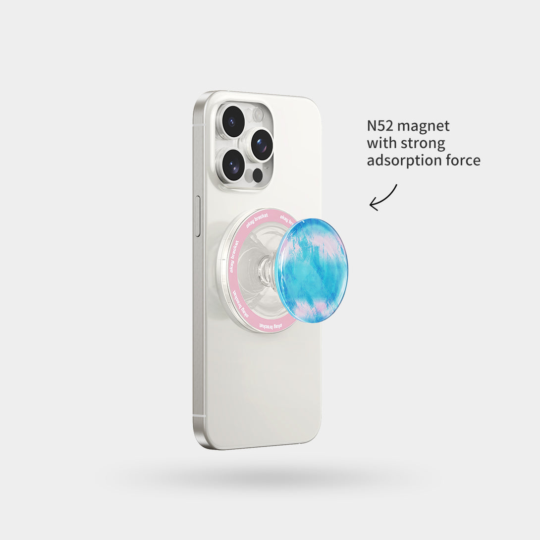 Girl's Thoughts - Airbag Grip For MagSafe