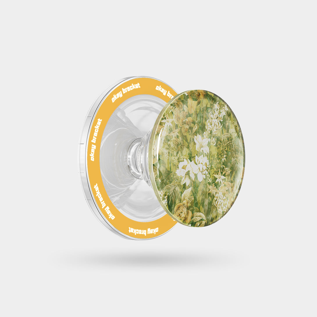 Ginger Flowers - Airbag Grip For MagSafe