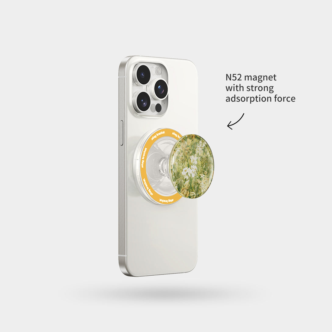 Ginger Flowers - Airbag Grip For MagSafe