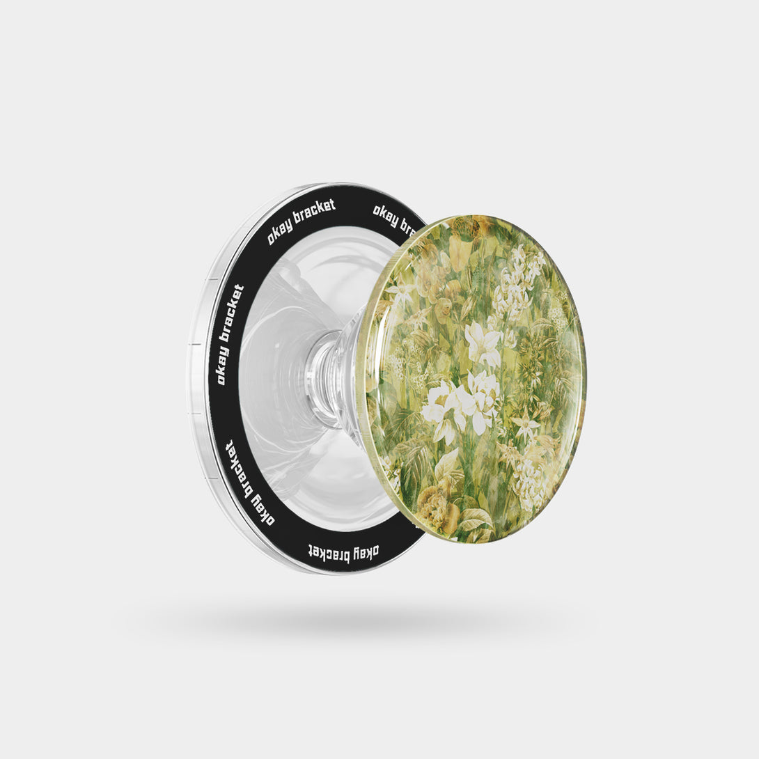 Ginger Flowers - Airbag Grip For MagSafe