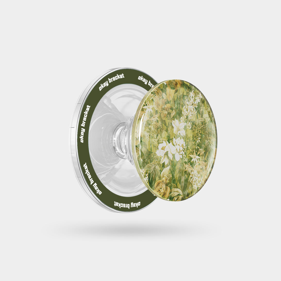 Ginger Flowers - Airbag Grip For MagSafe