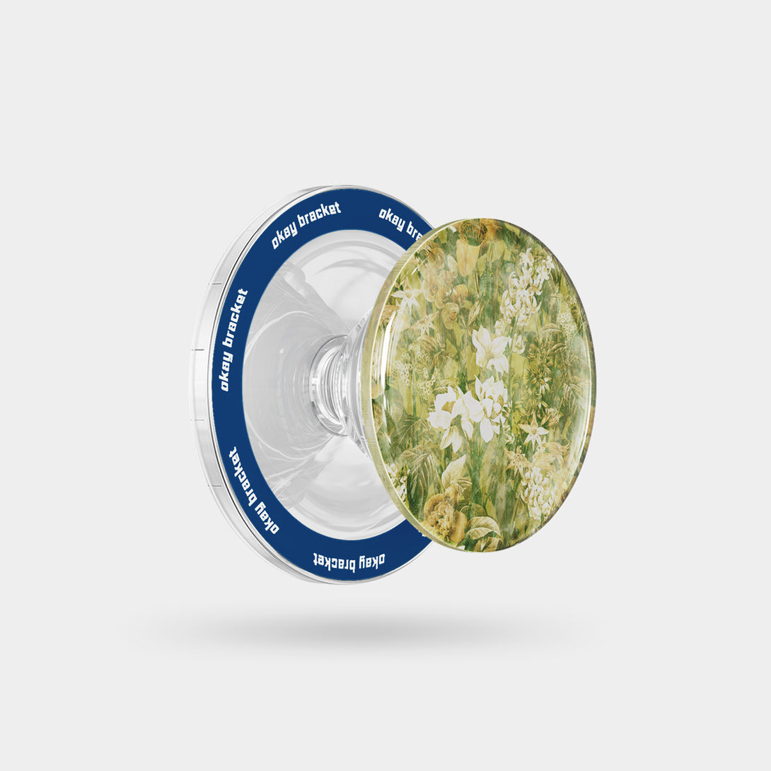 Ginger Flowers - Airbag Grip For MagSafe