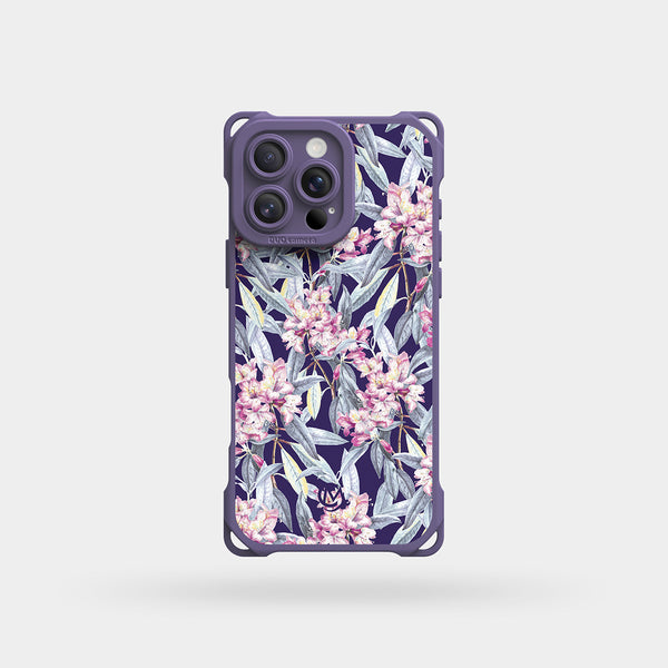 Purple And Pink Plants - Ultra Impact Liquid Silicone iPhone Case