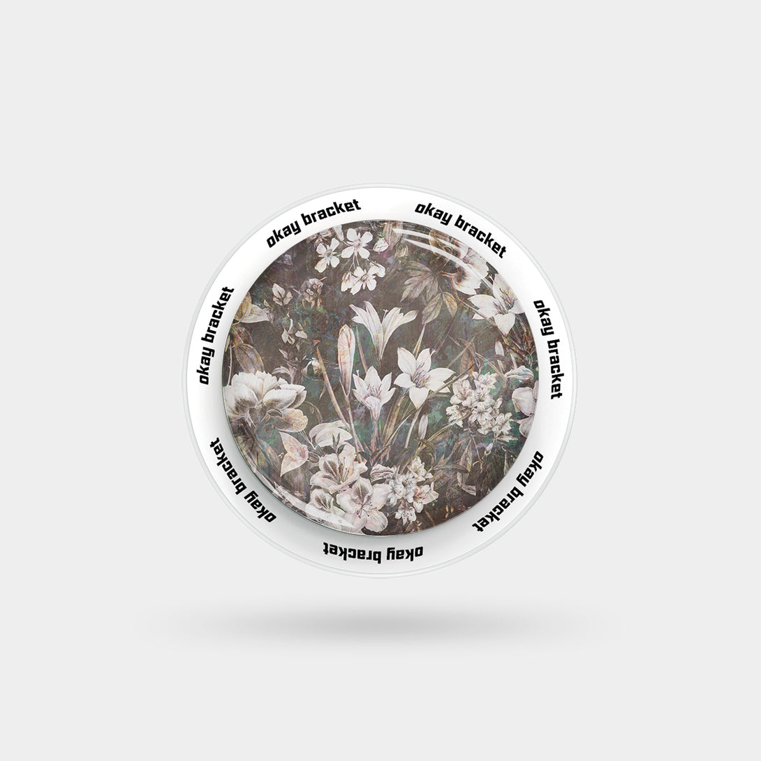 Vintage Floral - Airbag Grip For MagSafe