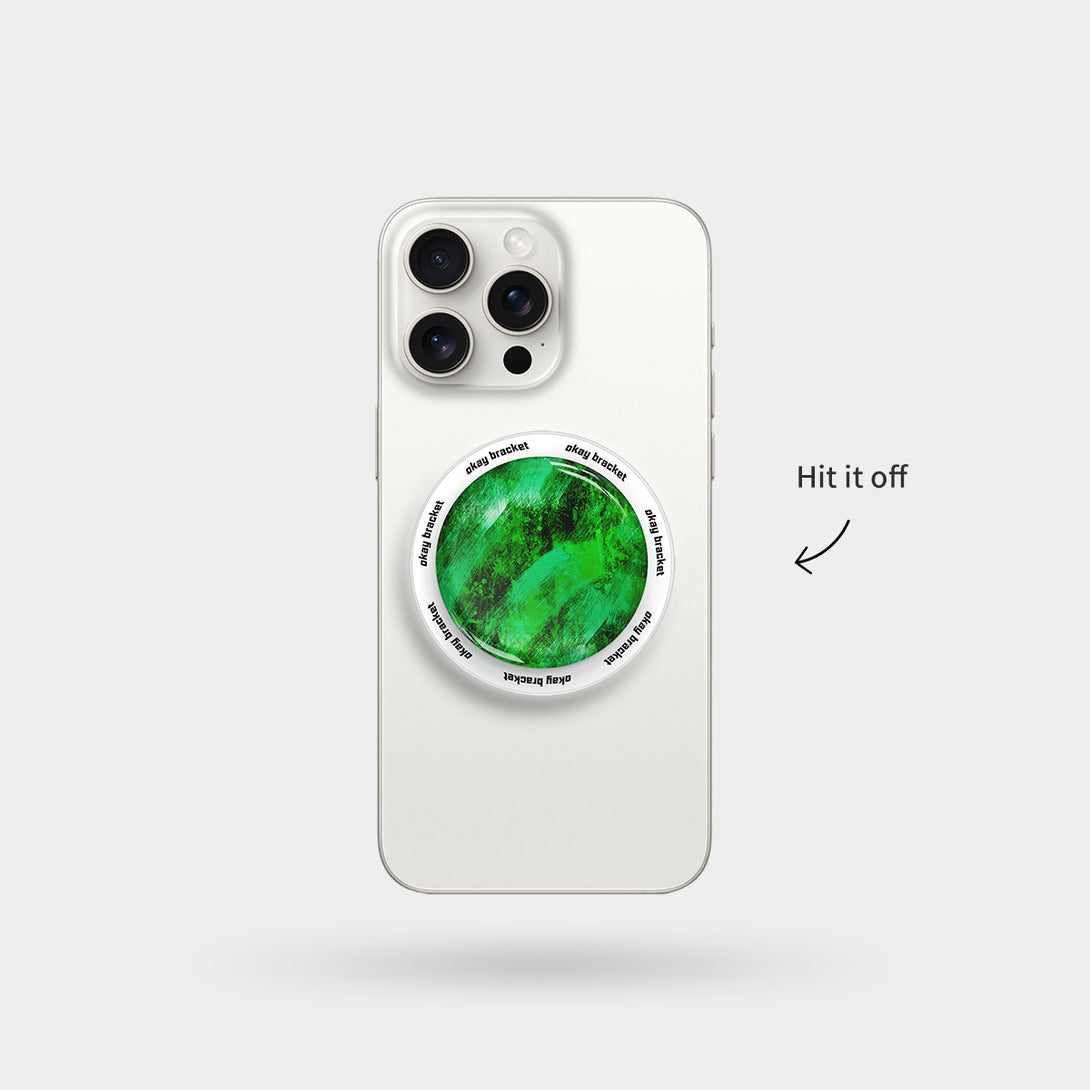 Wine Green - Airbag Grip For MagSafe