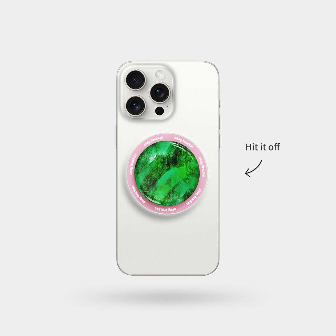 Wine Green - Airbag Grip For MagSafe