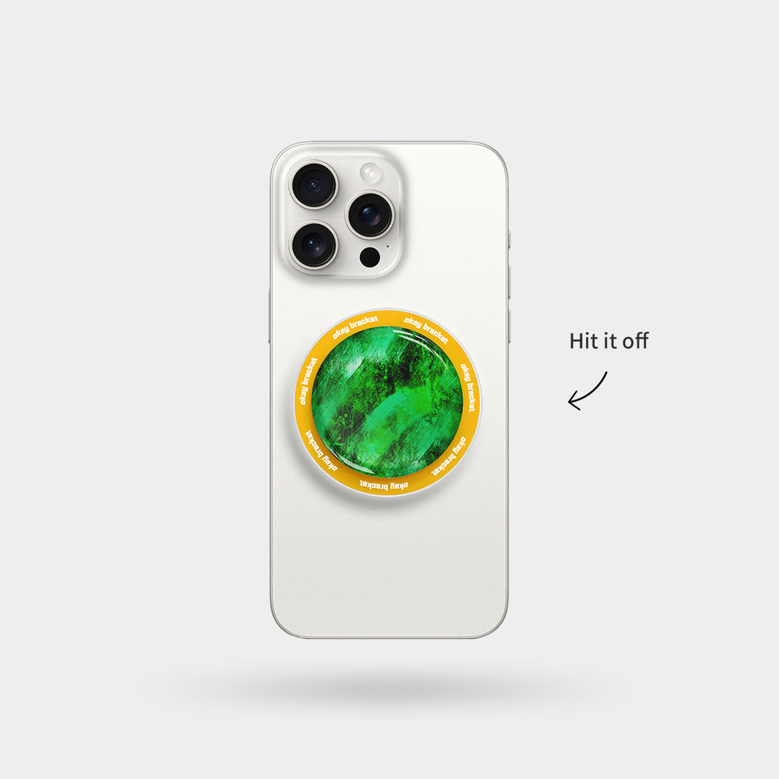 Wine Green - Airbag Grip For MagSafe