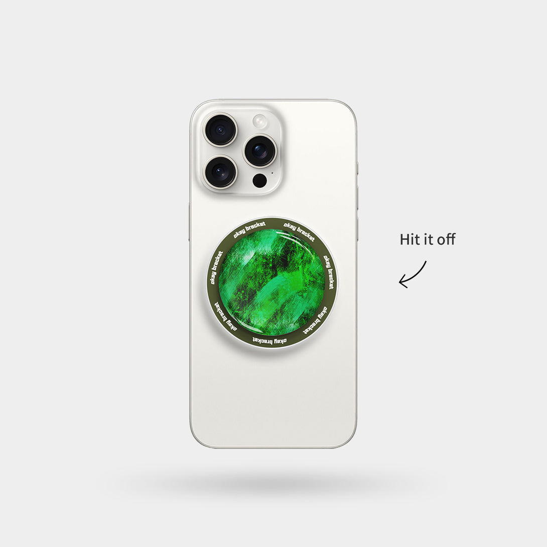 Wine Green - Airbag Grip For MagSafe