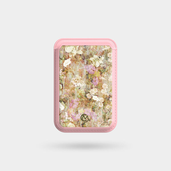 Bohemian Garden - Leather Wallet MagSafe Compatible