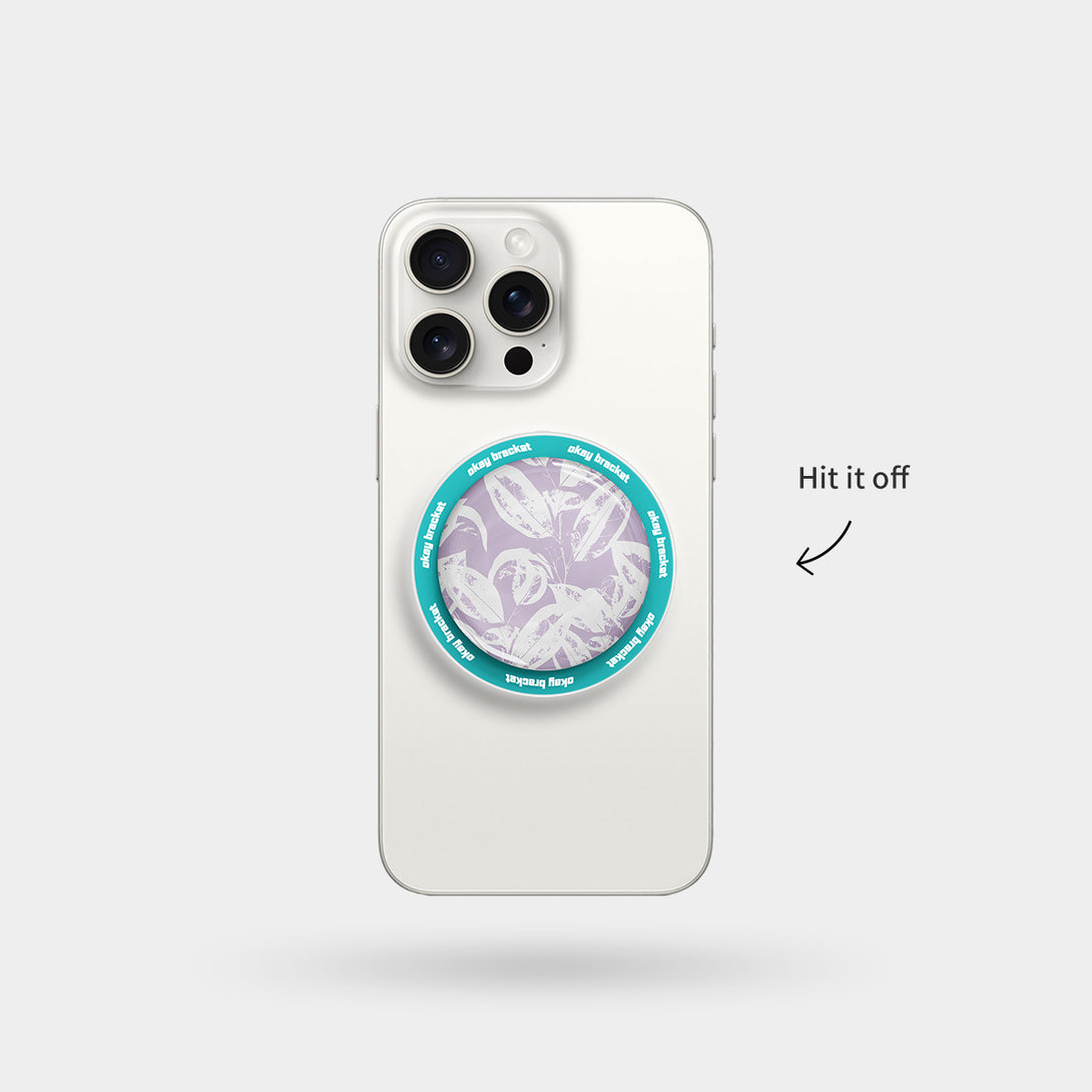 Lilac Pink - Airbag Grip For MagSafe