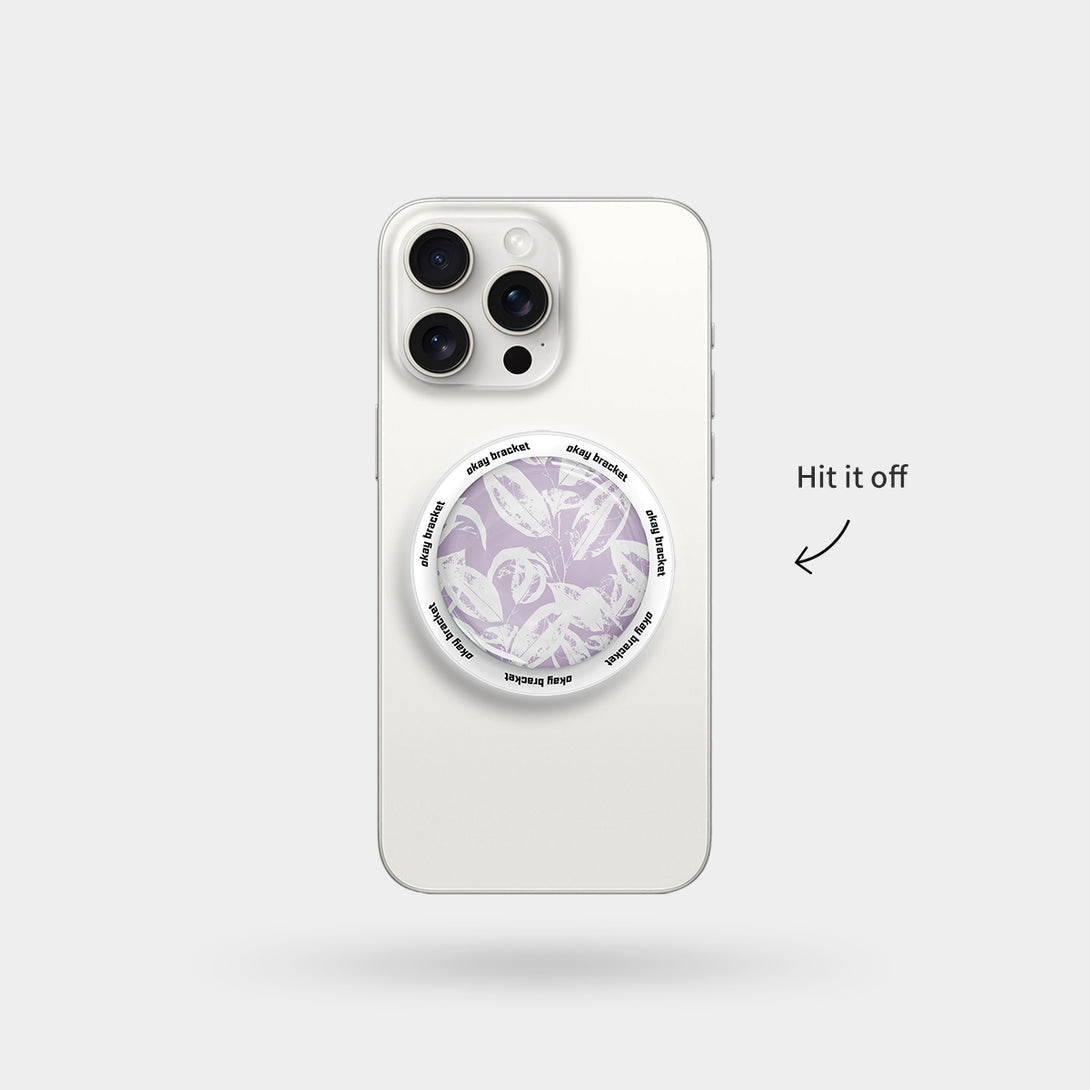 Lilac Pink - Airbag Grip For MagSafe