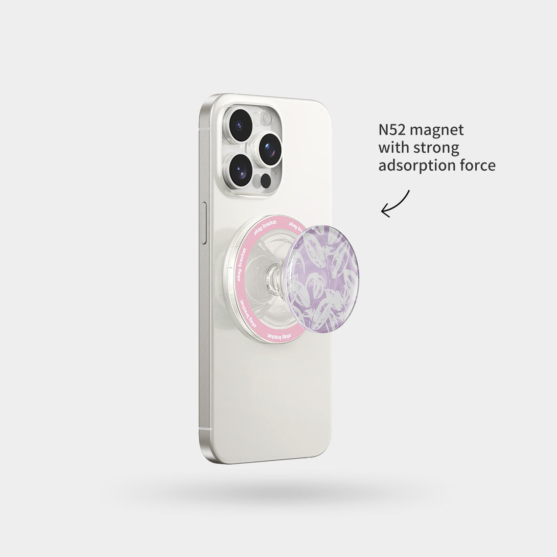 Lilac Pink - Airbag Grip For MagSafe
