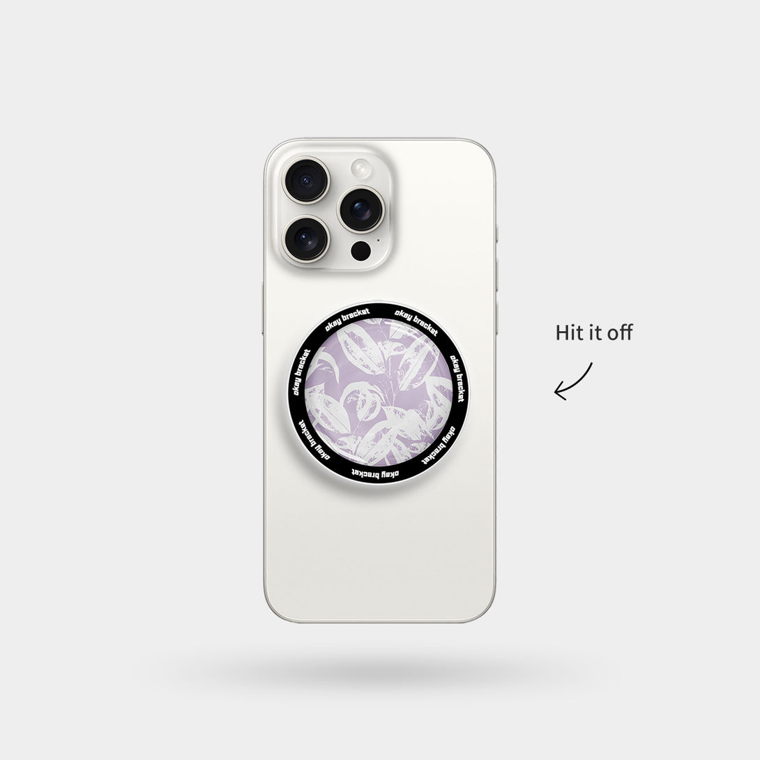 Lilac Pink - Airbag Grip For MagSafe