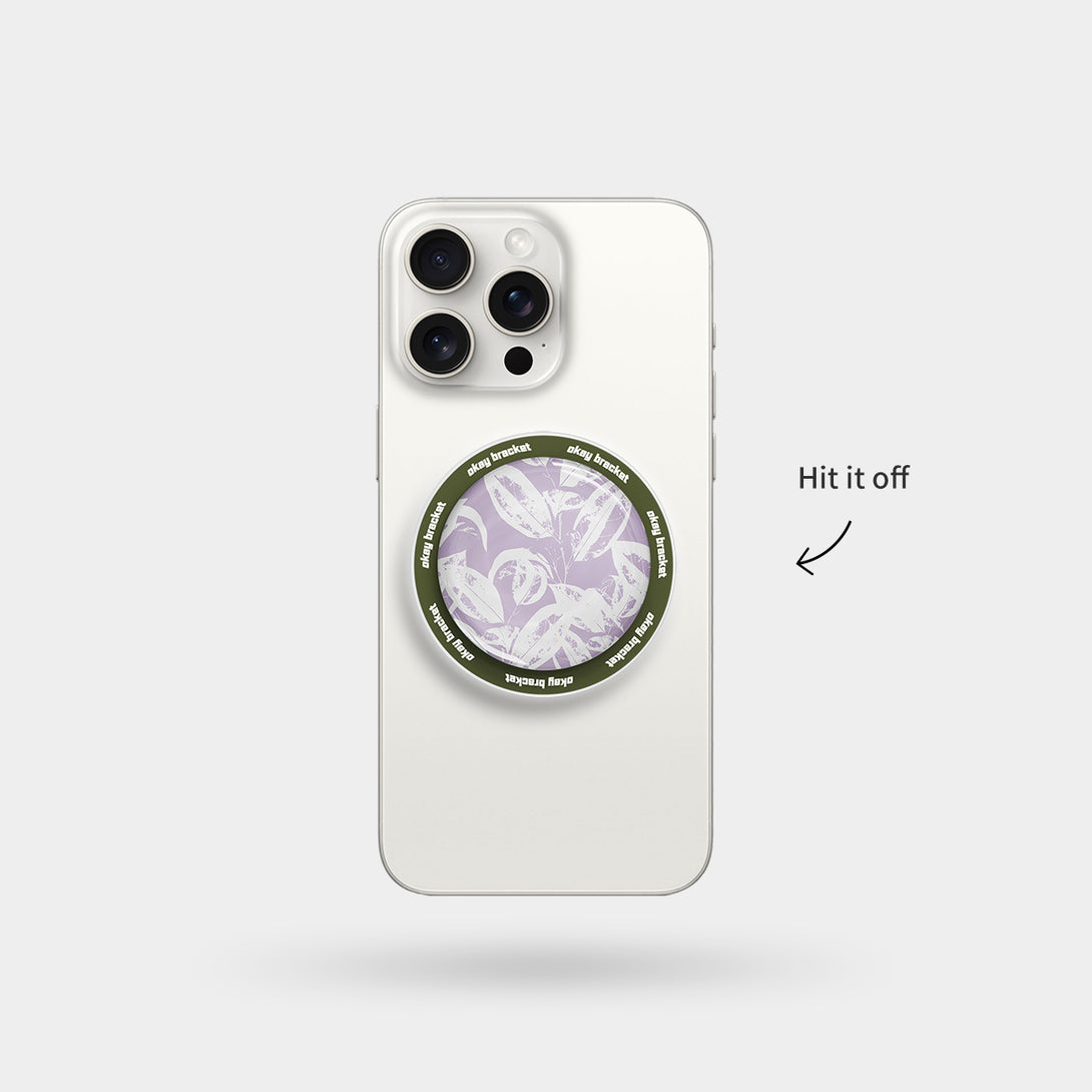 Lilac Pink - Airbag Grip For MagSafe