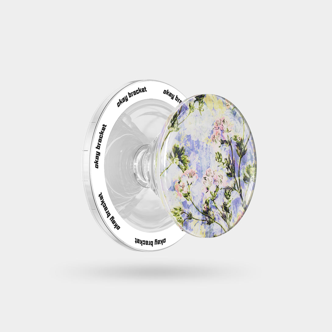 Floral Impression - Airbag Grip For MagSafe