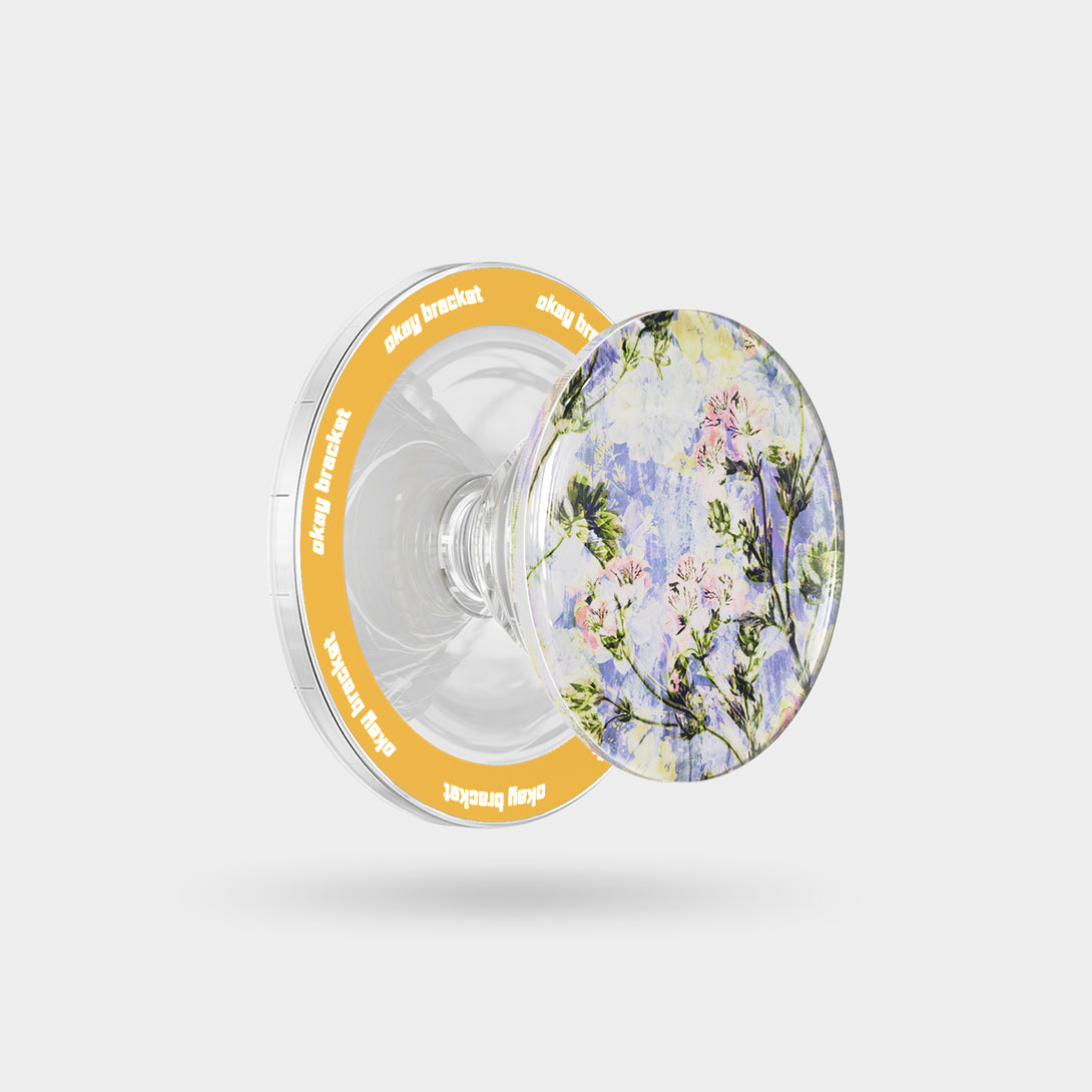 Floral Impression - Airbag Grip For MagSafe