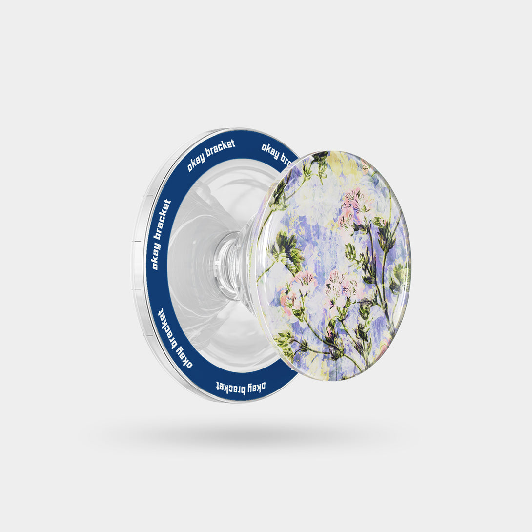 Floral Impression - Airbag Grip For MagSafe