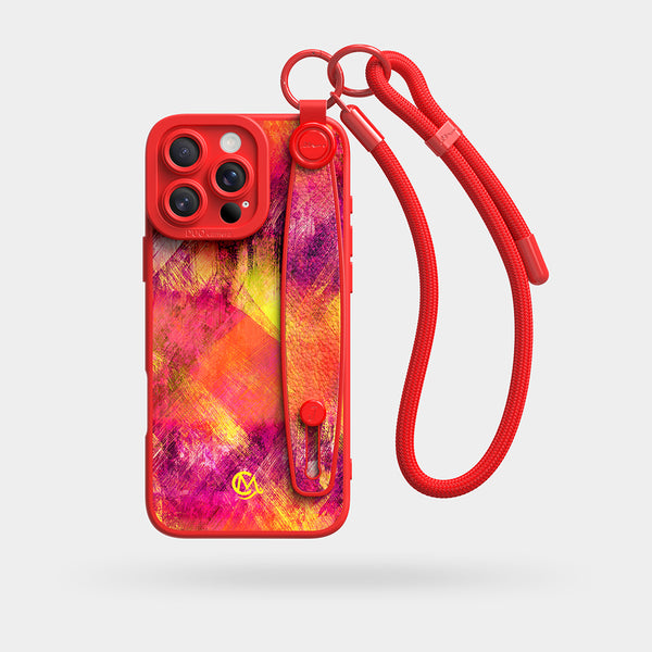 Hot Flirting - Wrist Strap Liquid Silicone iPhone Case
