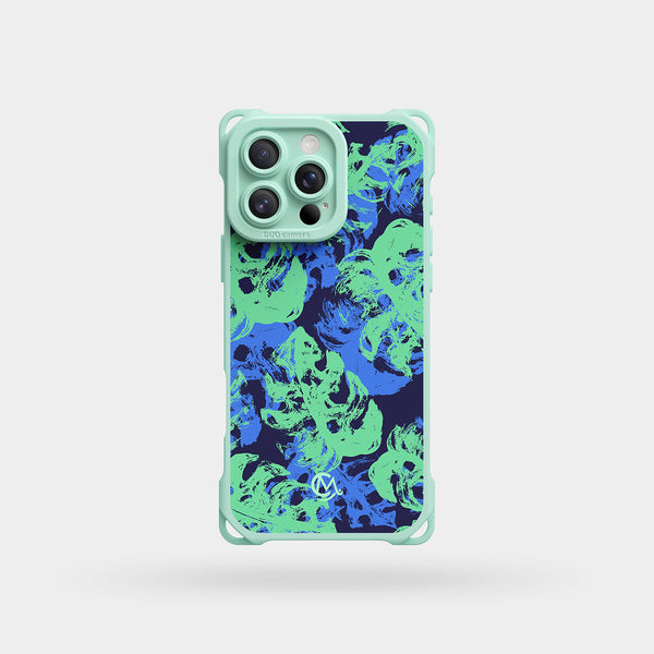 Hand Painted Monsteras - Ultra Impact Liquid Silicone iPhone Case