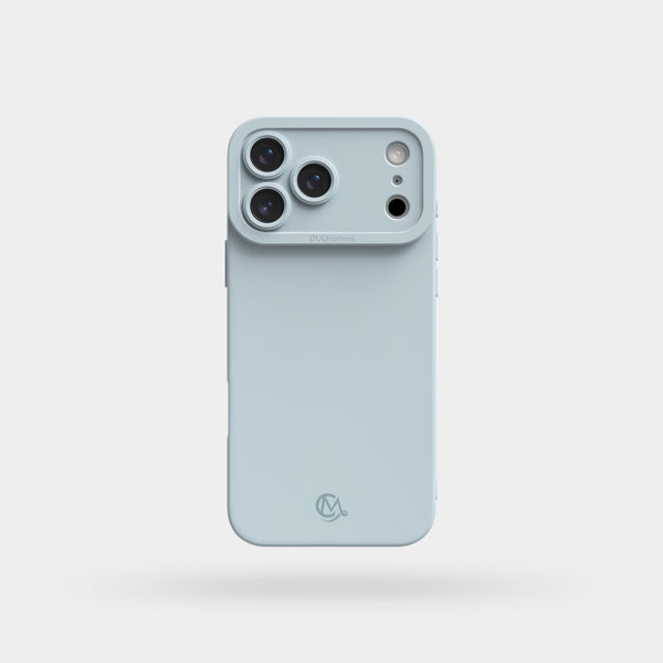 Pupil (Grey Blue) Liquid Silicone iPhone Case