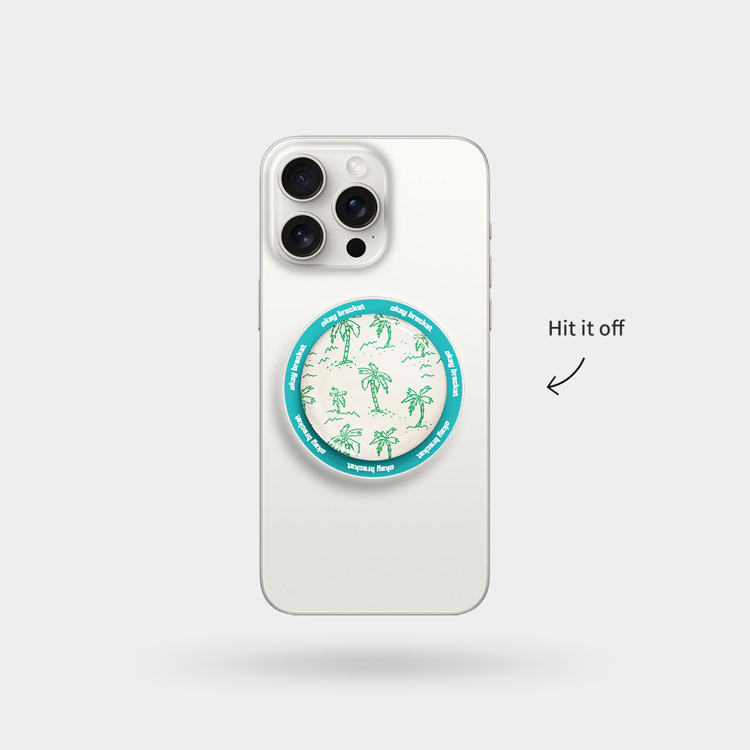 Hand Drawn Palms - Airbag Grip For MagSafe