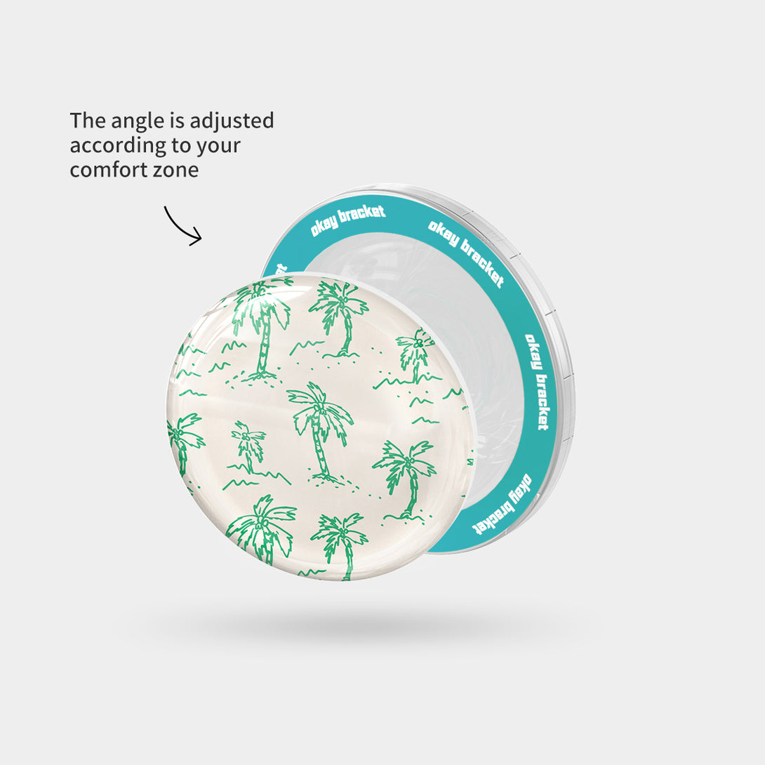 Hand Drawn Palms - Airbag Grip For MagSafe