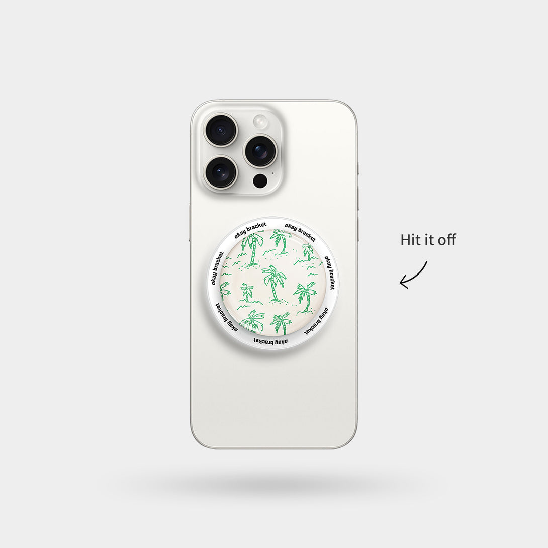 Hand Drawn Palms - Airbag Grip For MagSafe