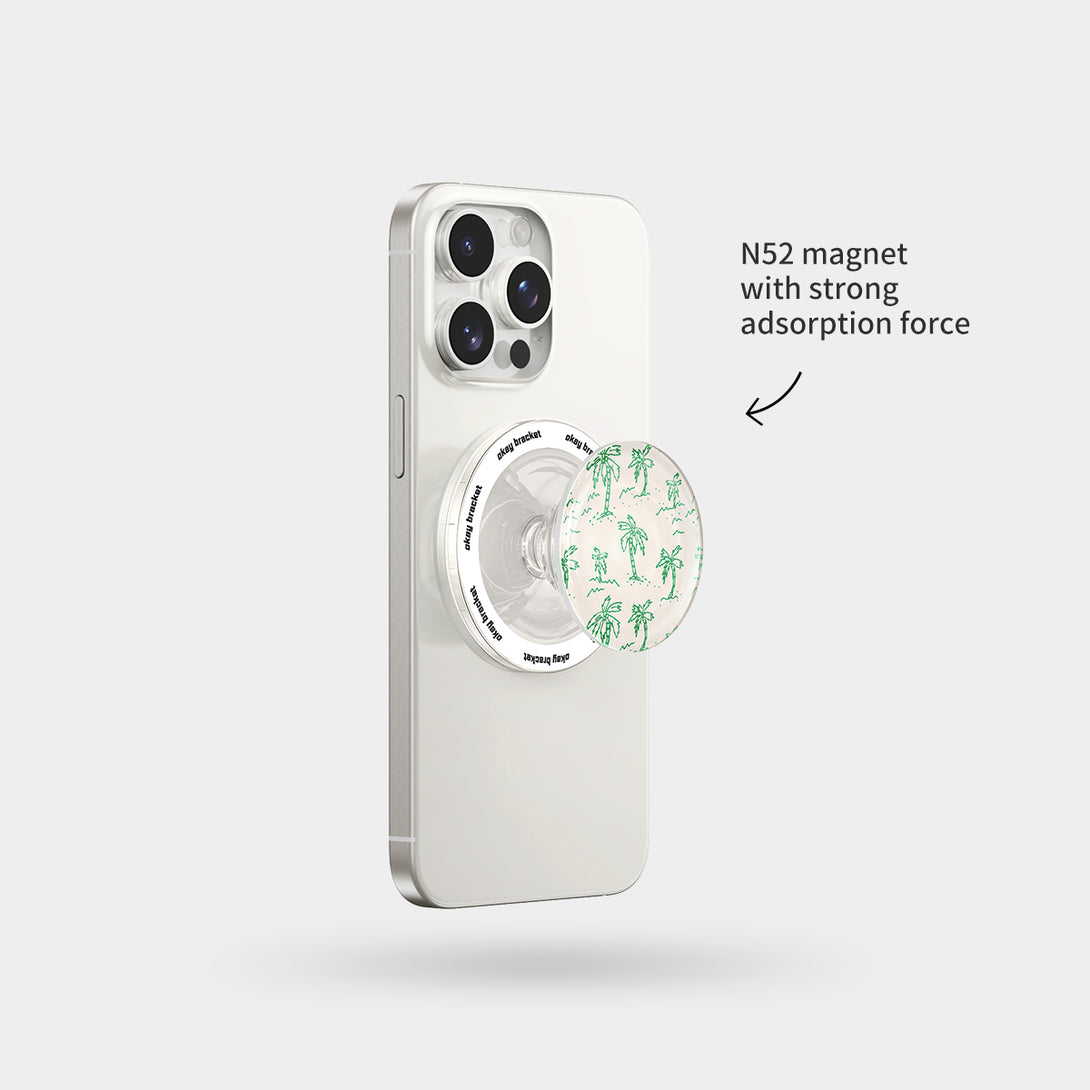 Hand Drawn Palms - Airbag Grip For MagSafe