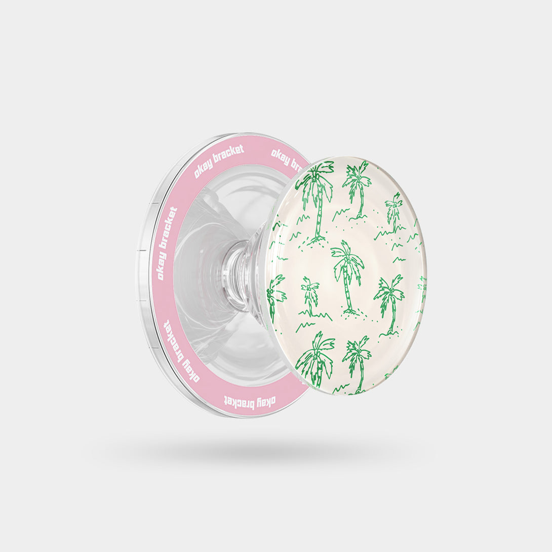 Hand Drawn Palms - Airbag Grip For MagSafe