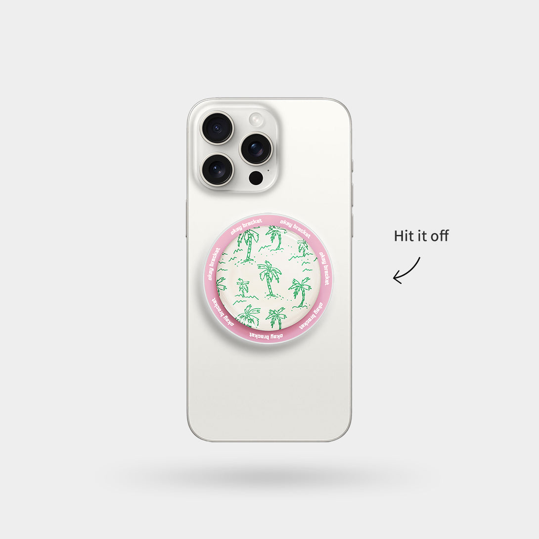 Hand Drawn Palms - Airbag Grip For MagSafe