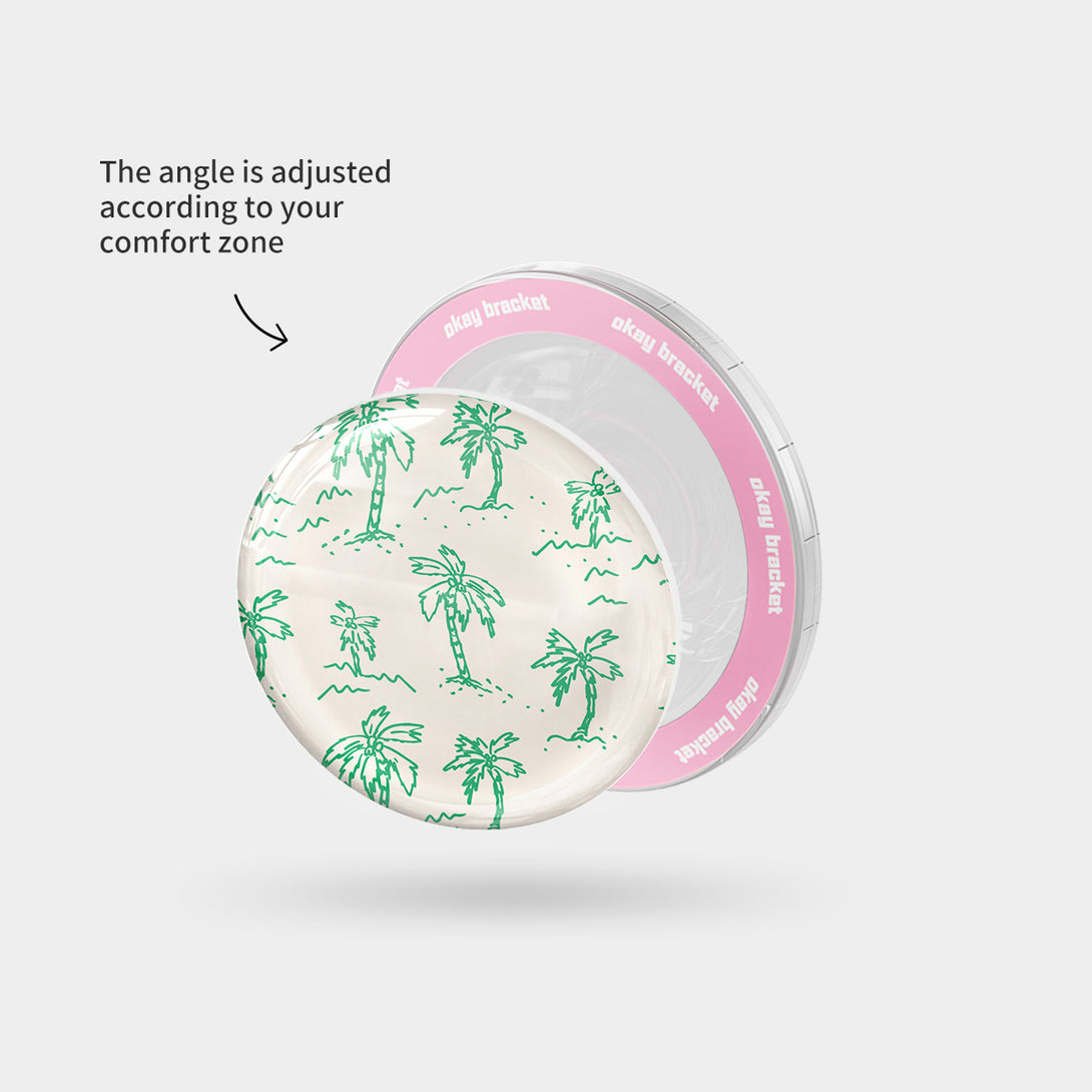 Hand Drawn Palms - Airbag Grip For MagSafe