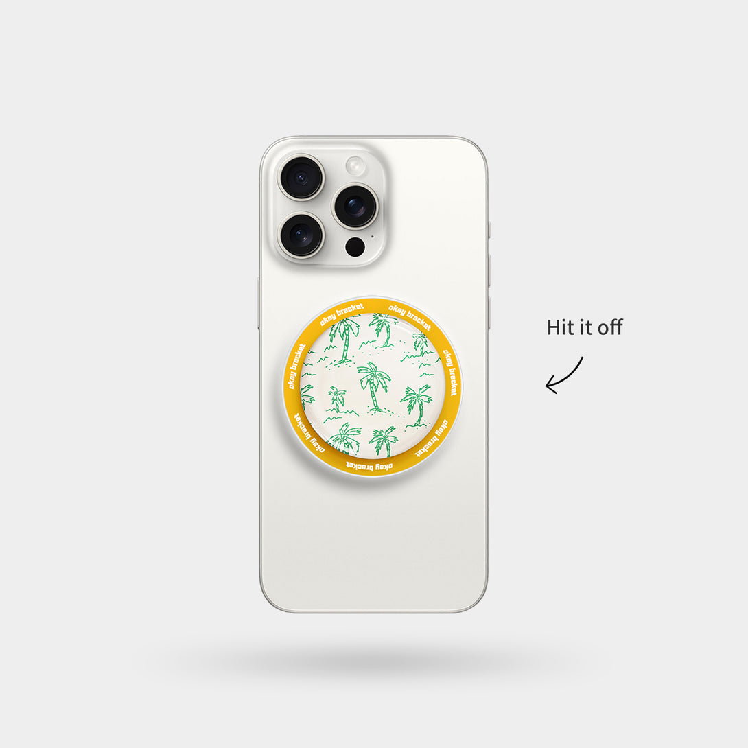 Hand Drawn Palms - Airbag Grip For MagSafe