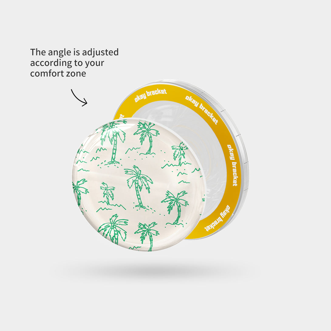 Hand Drawn Palms - Airbag Grip For MagSafe