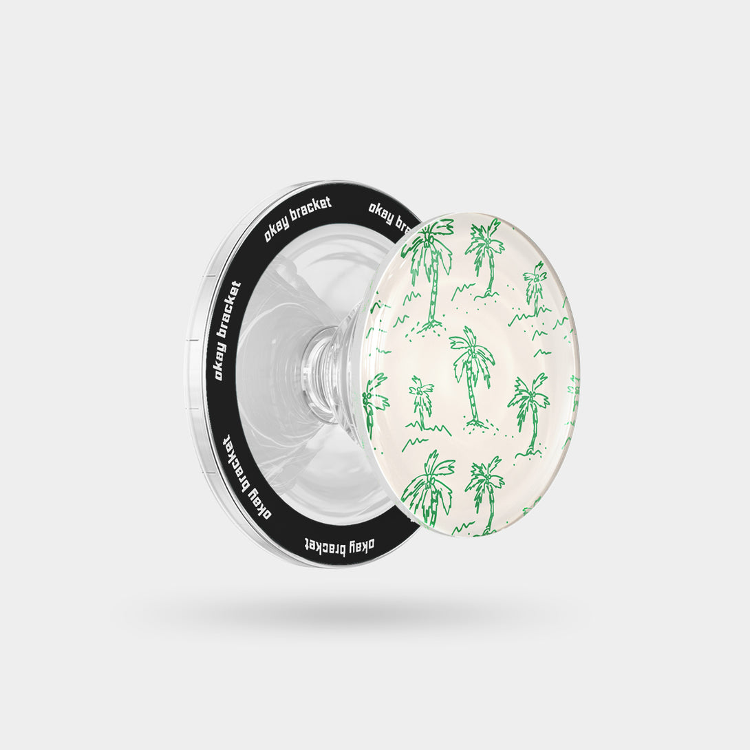 Hand Drawn Palms - Airbag Grip For MagSafe