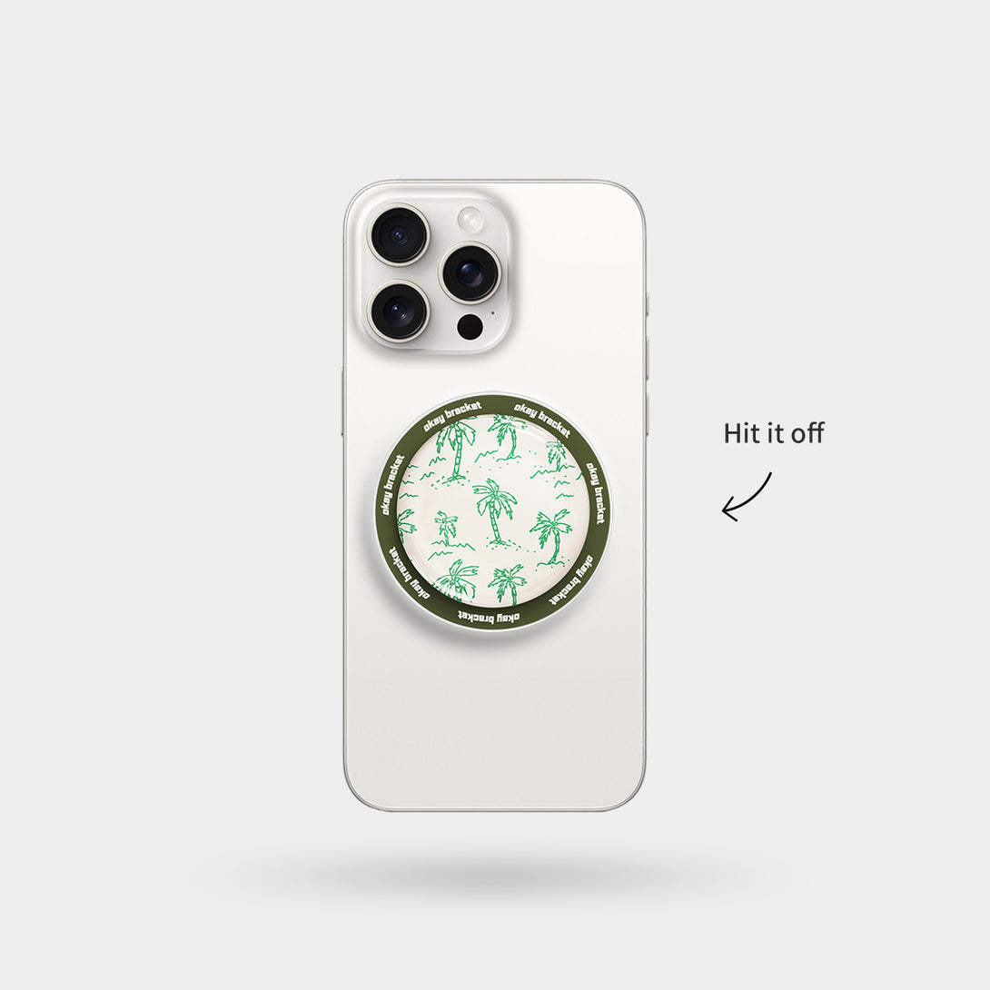 Hand Drawn Palms - Airbag Grip For MagSafe