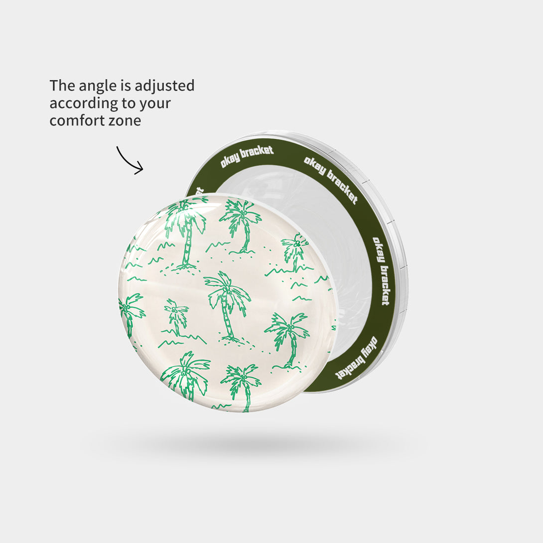 Hand Drawn Palms - Airbag Grip For MagSafe